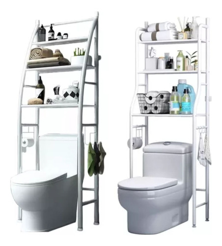 Organizador De Baño Estantería Mueble Ahorrador De Espacio