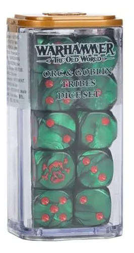 Dados De Tribus De Orcos Y Goblins Para Warhammer El Viejo M