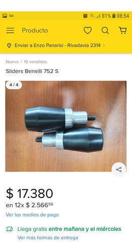 Imagen 20 de 21 de Benelli 752s Modelo 2022