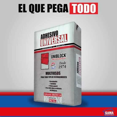 Adhesivo Universal Uniblock