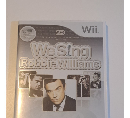 We Sing - Robbie Williams - Wii - Completo - Region Pal