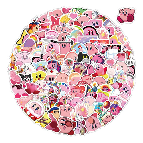 Set Stickers Kirby 25 Stickers