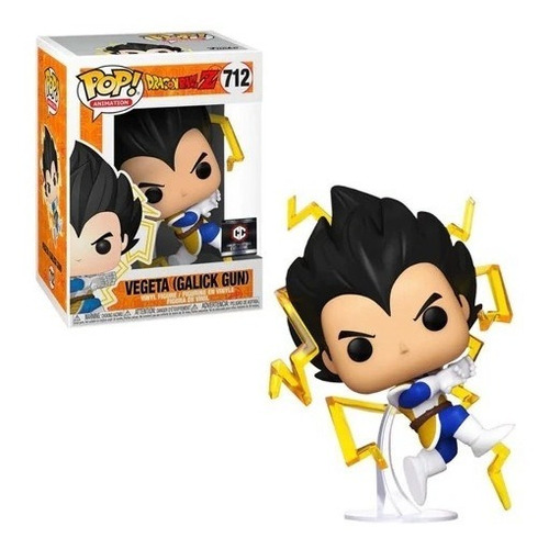 Funko Pop Vegeta (galick Gun) #712 Chalice Sticker