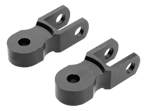 2 Suspensão Do Montante Da Motocicleta Jack Up Preto