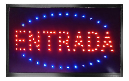 Letreros Led Luminosos Comerciales Diferentes Textos 48x25cm