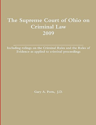 Libro The Supreme Court Of Ohio On Criminal Law 2009 - Po...