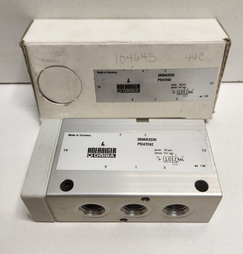 New Old Stock! Parker 30 Psi Air Valve Pd47242 Ccm