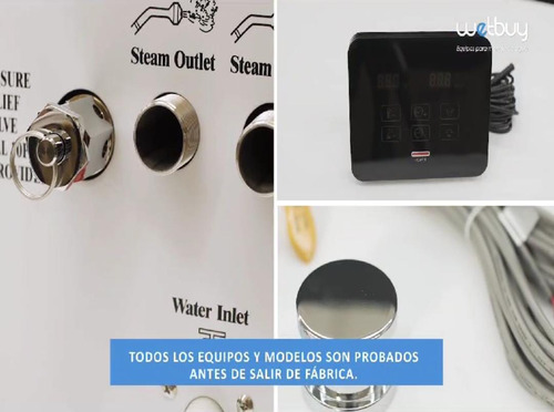 Generador De Vapor Marca Hax Hasta 12.70 M3 De 10.5 Kw 240 V