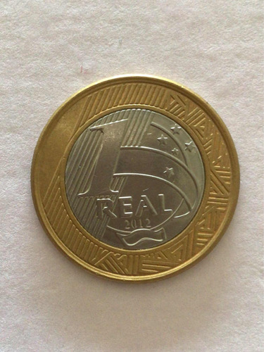 Moneda 1 Real Brasil 2012