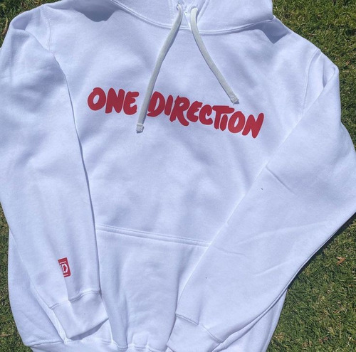 Hoodie (sudadera Con Gorro) Blanca One Direction - Unisex 