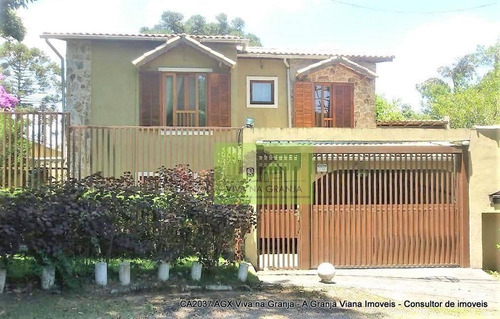 Imagem 1 de 30 de Casa Com 3 Dormitórios À Venda, 330 M² Por R$ 1.700.000,00 - Granja Viana - Carapicuíba/sp - Ca2037