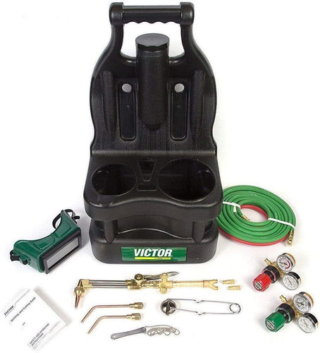 0384-0947 Victor Portable Tote Torch Kit Set Cutting Outfit