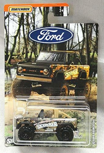 Matchbox 2019 '72 Ford Bronco 4 X 4 (sky Jacker) (negro / Ta