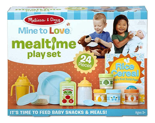 Melissa &amp; Doug Mine To Love - Juego De Comida Para Muñ.