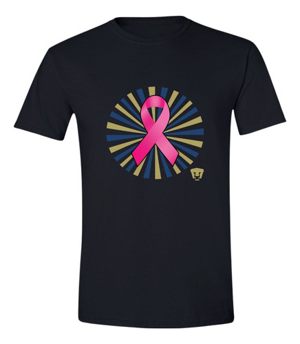 Playera Rosa Cáncer Mama Deportiva Hombre Pumas Unam