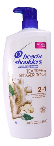 Shampoo + Acondicion Head & Shoulders Tea Tree & Ginger Root