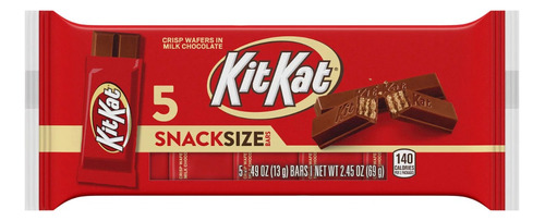 Chocolate Kit-kat 5pzs Snack Size 69g Americano