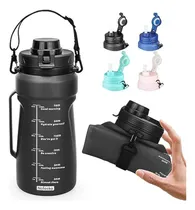 Comprar Botellas De Agua Plegables 1 5l Reutilizables, Silicona Bpa 