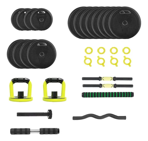 Set de pesas de 40 kg con estuche rígido Athletic Works WMW-7940