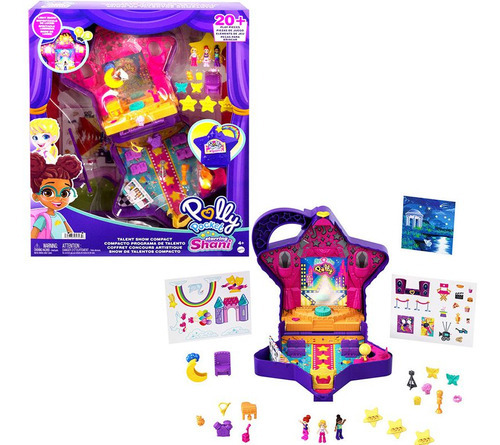 Polly Pocket - Compacto Programa De Talento - 20 Pcs Mattel