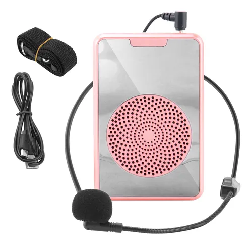 comprar Amplificador De Voz Portátil Para Profesores Con Auriculares