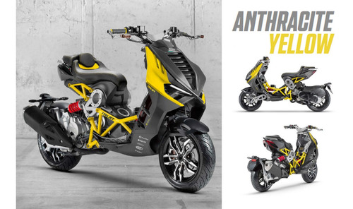 Imagen 14 de 25 de Moto Scooter Italjet Dragster 200cc Abs Akrapovic Whatsmotor