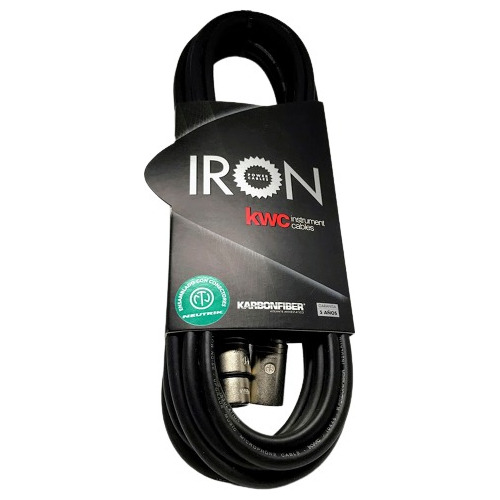 Cable Kw Iron Modelo 242 Xlr Xlr 6 Metros