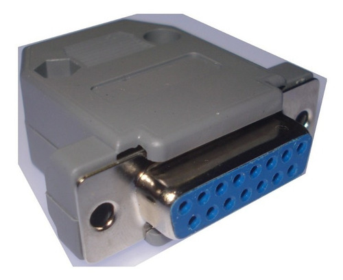 Conectores Db15 Hembra Y Macho Para Soldar Con Cubierta