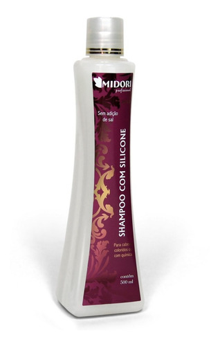 Shampoo Com Silicone 500 Ml Midori Profissional
