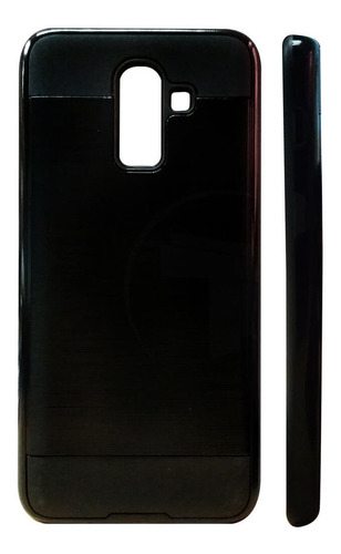 Imagen 1 de 3 de Case Forro Protector Teléfono Samsung J8 Verus Negro
