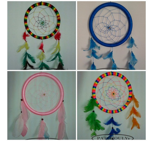 Imagen 2 de 7 de Atrapasueños, Cazador De Sueños, Dreamcatcher, Amuleto 20cm.