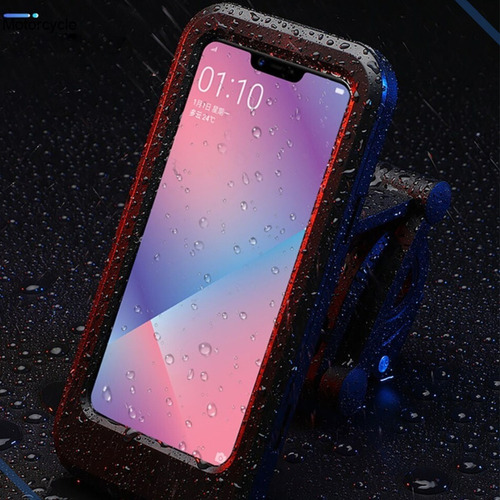 Suporte Bolsa Prova D´água, Capa De Celular, Bike, Moto!!