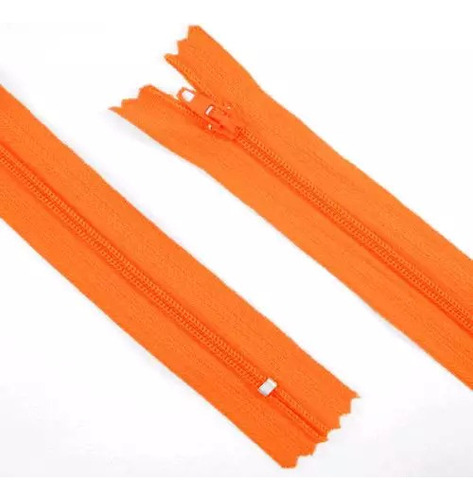 Zíper Nylon Fixo 30 Cm Kit Com 5 Unidades