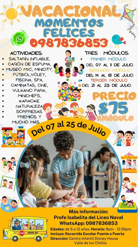Campamento Vacacional En El Valle De Los Chillos