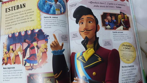 Libro Guía Elena De Avalor Tapa Dura Todo Color Lujo