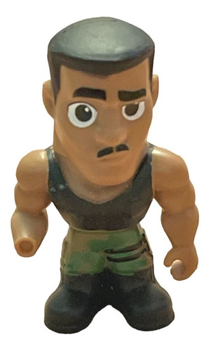 Figura Mini 4cm Muñeco Toy Story Disney Pixar Combat Carl (Usado)