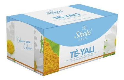 Té Verde Shelo Nabel Manzanilla Cúrcuma En Saquitos