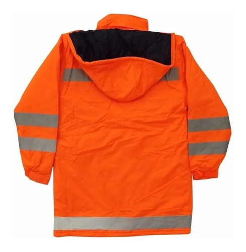 Campera Parka Con Reflectivo