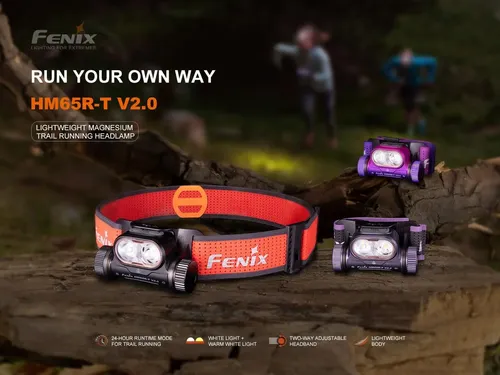 Lanterna De Cabeça De Corrida Fenix Hm65r-t V2.0, 1600 Lúmen