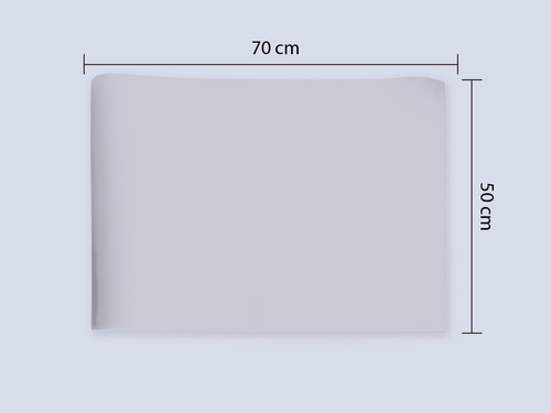 Acetato Lamina 50x70 200 Micrones X100 Unidades