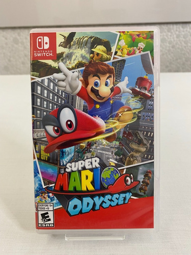 Super Mario Odyssey Nintendo Switch Seminovo
