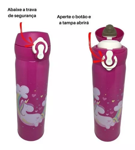 GENERICO Termo Botella Agua Frio Caliente Para Niños
