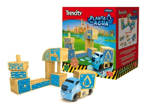 Imagen 2 de 9 de Trencity Planta De Agua- Colección Bloques- Tienda Oficial -