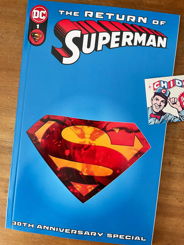 Comic - The Return Of Superman 30th Anniversary Giang Cyborg