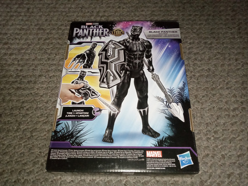 Marvel Black Panther Con Accesorios Titan Hero Series Hasbro (Usado)