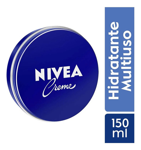 Crema Nivea Lata Alemán Original Hidratacion Profunda 150 Ml