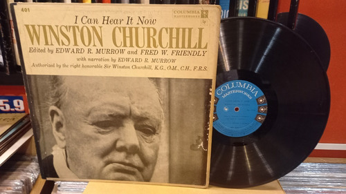 Winston Churchill I Can Hear It Now Lp Vinilo Ex+