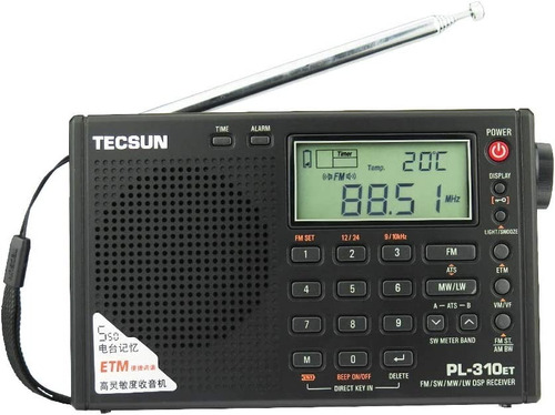 Radio De Onda Corta Tecsun Pl-310et - Blakhelment Nex