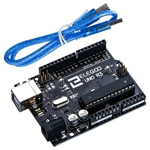 Elegoo Uno R3 Junta Atmega328p Atmega16u2 Con Cable Usb Para