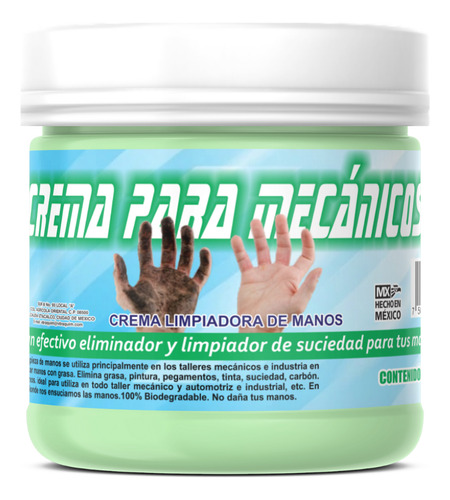 Crema Desengrasante Para Manos Mecanicos 4k Vitraquim
